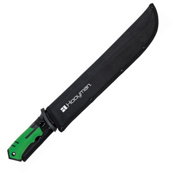 Hooyman Bush Machete 15in Black Oxide Full Tang