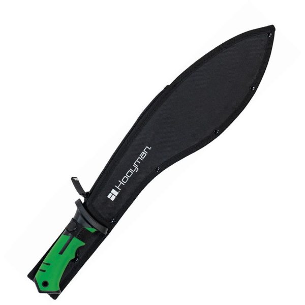 Hooyman Kukri Machete 15in Black Oxide Blade Full Tang