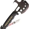 Off Grid Survival Axe 11.75" Multi-Tool Black Carbon Steel