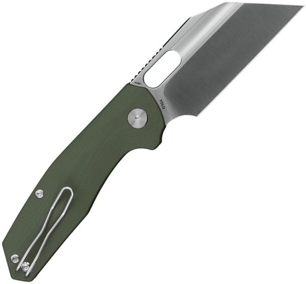 Yolo Button Lock Army Green