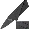 Cardsharp Credit Card Safety Knife - Black Stainless Blade