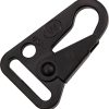 ITW23B.jpg ITW CLASH Black Snap Hook - 1 inch Webbing
