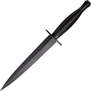 IXL Black Commando Dagger Fixed Blade 6.75" Stainless Steel