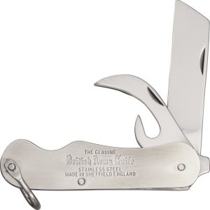 IXL 2 Piece British Army Knife Stainless Folding Multi-Tool