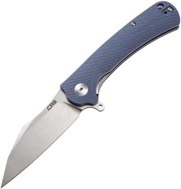 CJRB Talla Linerlock Gray D2 Folding Knife 3.5" Blade