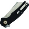 CJRB Crag Linerlock Folding Knife D2 Steel Black G10