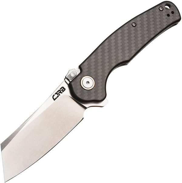 CJRB Crag Linerlock Carbon Fiber Folding Knife 3.75" Blade