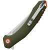 CJRB Gobi Linerlock Folding Knife Green G10 D2 Steel