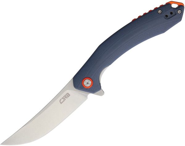 CJRB Gobi Linerlock Folding Knife D2 Blue-Gray G10