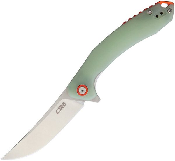 CJRB Gobi Linerlock Jade G10 3.5" D2 Folding Knife