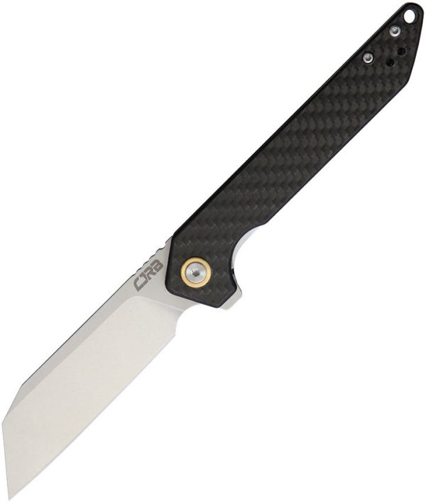 CJRB Rampart Linerlock Folding Knife D2 Carbon Fiber