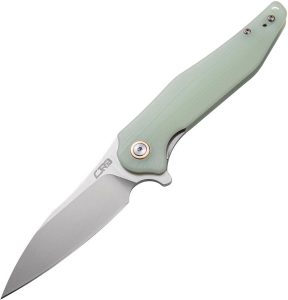 CJRB Agave Jade G10 Linerlock Folding Knife D2 Steel