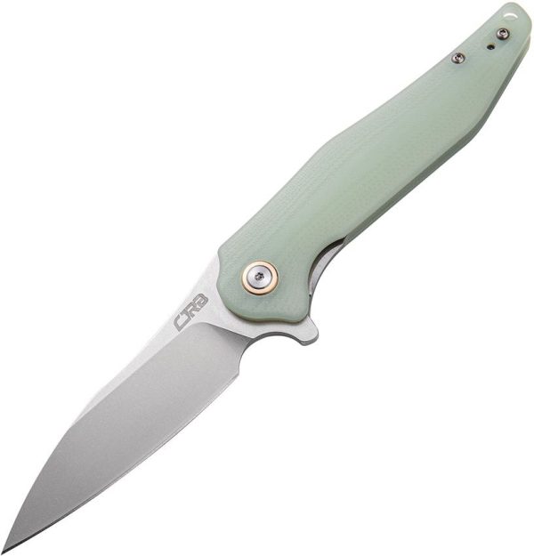 CJRB Agave Jade G10 Linerlock Folding Knife D2 Steel