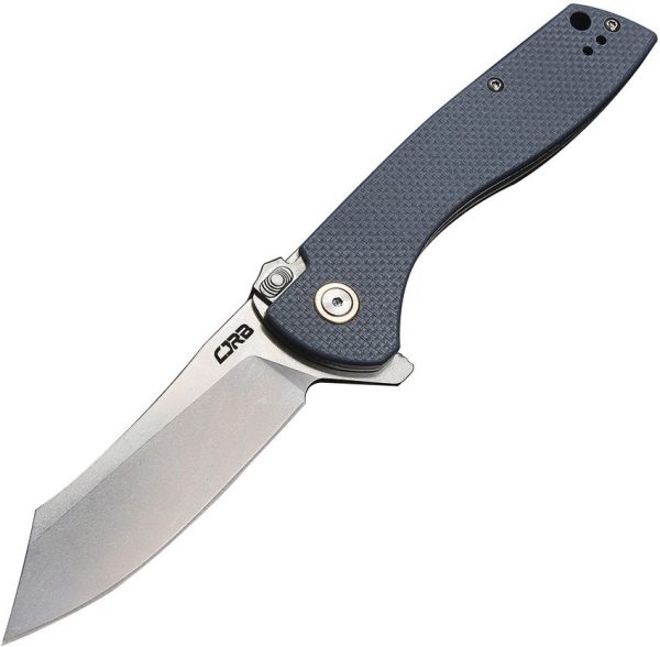 CJRB Kicker Recoil Lock Folding Knife D2 Blue-Gray G10