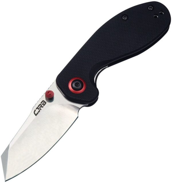 CJRB Maileah Linerlock Folding Knife AR-RPM9 Black G10