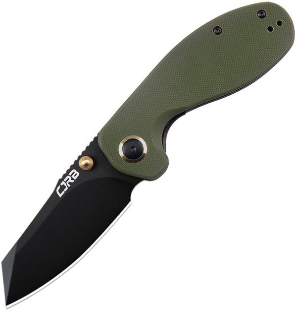 CJRB Maileah Linerlock Folding Knife Green G10 AR-RPM9 Steel