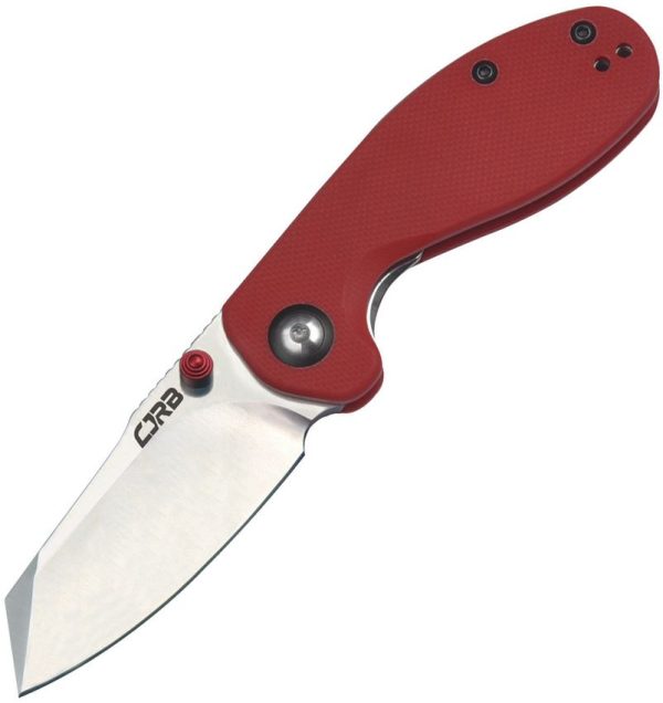 CJRB Maileah Linerlock Red G10 Folding Knife AR-RPM9 Steel