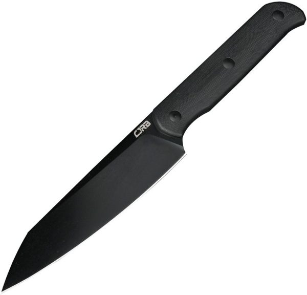 CJRB Silax Fixed Blade Black AR-RPM9 Stainless Steel Knife