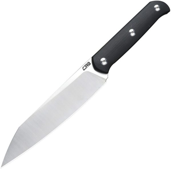 CJRB Silax Fixed Blade Black AR-RPM9 Stainless Steel Knife