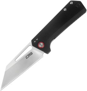 CJRB Ruffian Linerlock Black Folding Knife AR-RPM9 Blade