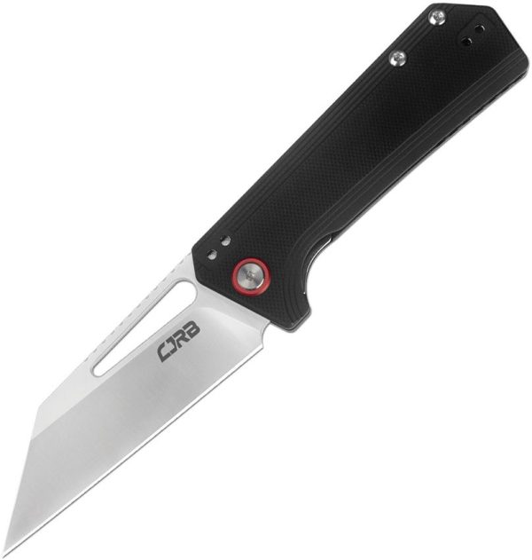 CJRB Ruffian Linerlock Black Folding Knife AR-RPM9 Blade
