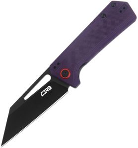 CJRB Ruffian Linerlock Purple G10 Folding Knife 3" Blade
