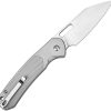 CJRB Large Pyrite Button Lock Folding Knife AR-SFII Steel