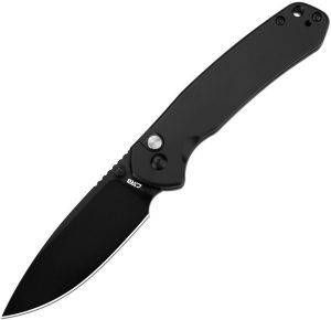 CJRB Pyrite Button Lock Folding Knife Black G10 AR-RPM9