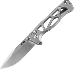 CJRB Chord Button Lock Folding Knife AR-RPM9 Stonewash Blade