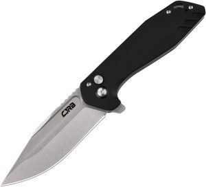 CJRB Riff Button Lock Folding Knife AR-RPM9 Black G10