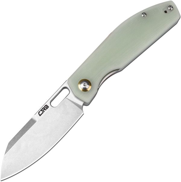 CJRB Ekko Jade G10 Linerlock Folding Knife AR-RPM9 Blade