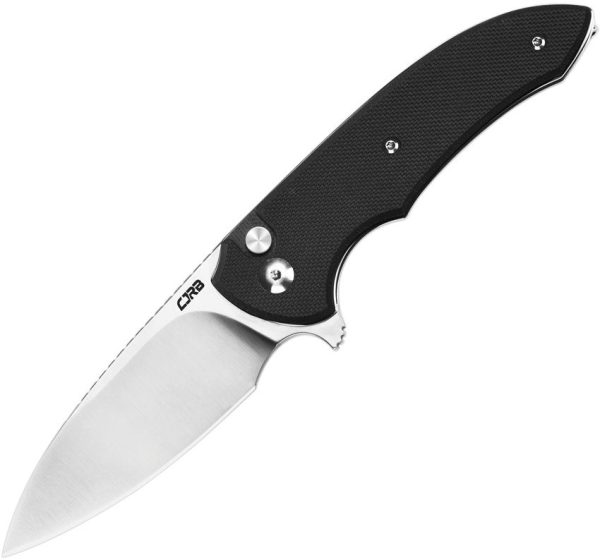 CJRB Space Cowboy Button Lock Folding Knife AR-RPM9 Black G10