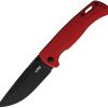 CJRB Resource Linerlock Red G10 Folding Knife 4" Blade