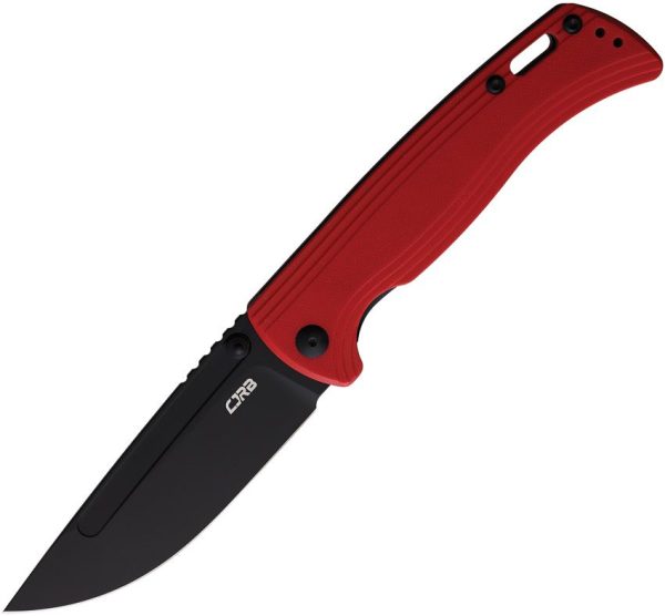 CJRB Resource Linerlock Red G10 Folding Knife 4" Blade