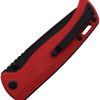 CJRB Resource Linerlock Red G10 Folding Knife 4" Blade