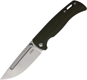 CJRB Resource Linerlock Green G10 Folding Knife AR-RPM9
