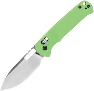 CJRB Hectare Crossbar Lock Green Folding Knife AR-RPM9