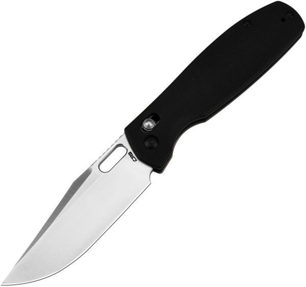 CJRB Prado Crossbar Lock Folding Knife Black G10 AR-RPM9
