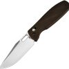 CJRB Prado Crossbar Lock Folding Knife Ebony Wood AR-RPM9