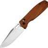 CJRB Prado Crossbar Lock Wood Folding Knife AR-RPM9 Stainless