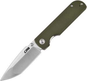 CJRB Nova Linerlock Green Folding Knife AR-RPM9 Tanto Blade