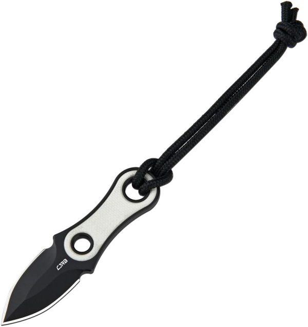 CJRB Knap Fixed Blade White G10 AR-RPM9 Stainless Steel