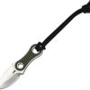 CJRB Knap Fixed Blade Green G10 AR-RPM9 Stainless Steel