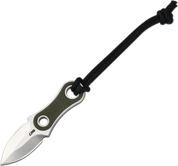 CJRB Knap Fixed Blade Green G10 AR-RPM9 Stainless Steel