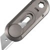 CJRB Breeze Carbon Steel Gray Titanium EDC Multi Tool Knife