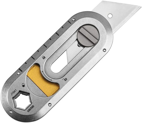 CJRB Breeze Yellow Stainless Multi Tool EDC Folding Knife