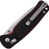 CJRB Shale Folding Knife AR-RPM9 Stonewash Black Red G10