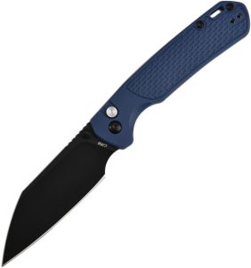 CJRB Pyrite Light Button Lock - Blue Wharncliffe