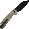 CJRB Large Pyrite Light Button Lock Folding Knife AR-RPM9