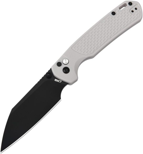 CJRB Large Pyrite Light Button Lock Folding Knife AR-RPM9